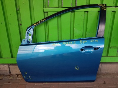 Двері ліва перед mazda 2 07-14 фото №1
