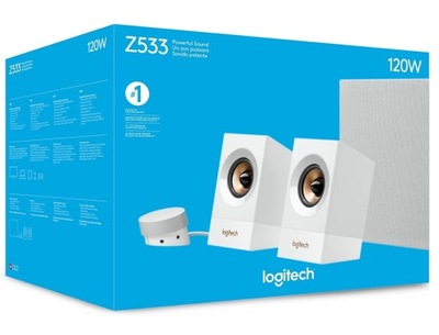 NOWE GŁOŚNIKI KOMPUTEROWE LOGITECH Z533 2.1 120W