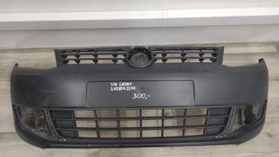 Vw caddy 2k5807221a бампер перед оригинал. фото №1