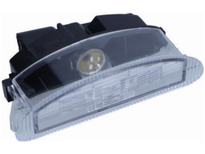 Лампа номерного знака renault twingo i 93-07 clio ii 98-16 фото №1