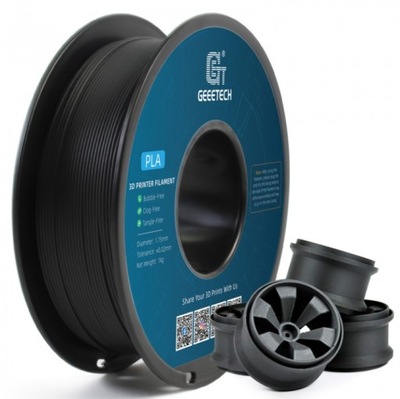 GEEETECH FILAMENT PLA-CF CARBON BLACK CZARNY 1KG