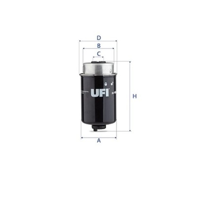 FILTER FUEL UFI 24.464.00  