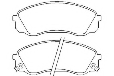 PADS BRAKE FRONT KIA CARNIVAL III 06-  