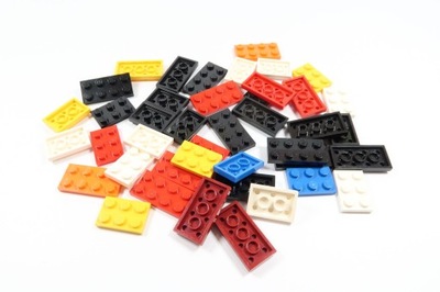 Lego elementy płytki