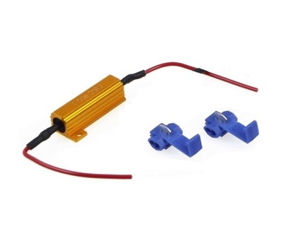 REZYSTOR OPORNIK OSZUKIWACZ CANBUS LED 25 OHM