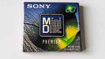 MiniDisc MD SONY 60 PREMIUM Japan 1szt..