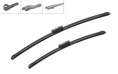 ESCOBILLAS BOSCH AEROTWIN PARTE DELANTERA 3397007462 AM462S GOLF V KOLEOS PASSAT B7  