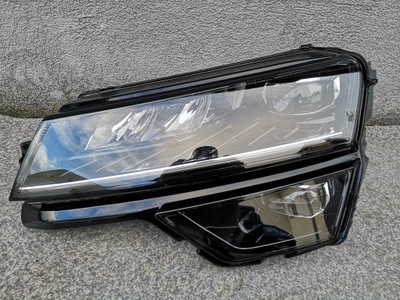 Skoda karoq 57b 2107- лампа фара левый full led фото №1