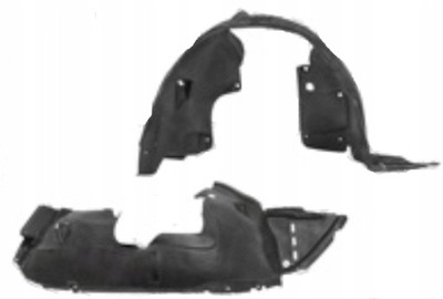 Opel mokka 2012-2016 подкрылок правое передние перед фото №1