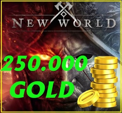 NW NEW WORLD GOLD 250K Złoto Serwer NYSA