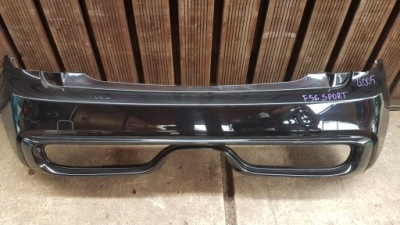 Бампер задний mini f56 sport midnight black фото №1