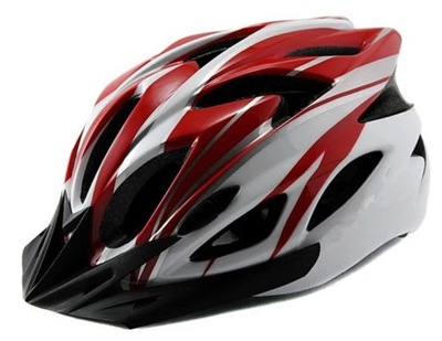 JEDNOCZĘŚCIOWY KASK ROWEROWY r. L 54-62cm