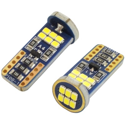 ЛАМПОЧКИ LED (СВЕТОДИОД ) W5W T10 DIODY POZYCYJNE НОМЕРА 2 ШТ.