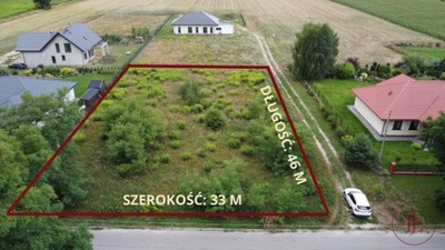 Działka, Tymianka, Stryków (gm.), 1522 m²