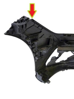 Mercedes eqe 295 w295 рама направляющая бампера левая левый amg фото №1