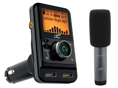 PS Transmiter FM LTC Bluetooth BT, z mikrofonem Ka