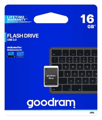 GOODRAM PENDRIVE PICCOLO 16GB do auta mały mini