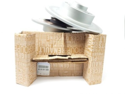 Renault оригінальний номер 432000185r диск гальмівна фото №1