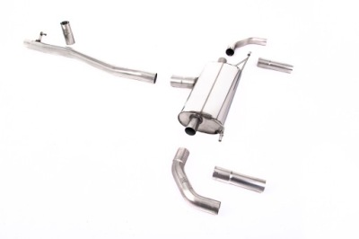 Milltek sport mercedes cla 35 amg c118 gpf-back nonvalved фото №1