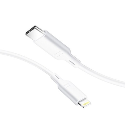 Kabel Blue Star USB typ C - Apple Lightning 1,2 m biały