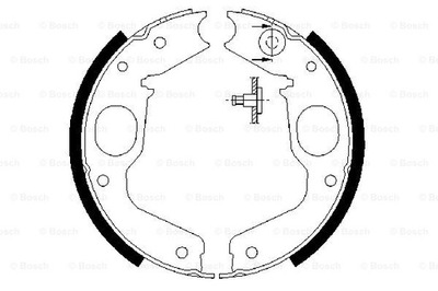 APKABOS STABDŽIŲ BOSCH 0 986 487 719 0986487719 