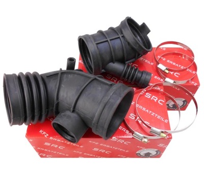 2x труба шланг фильтра воздуха bmw e46 e39 e38 фото №1