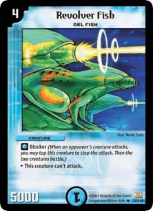 *DM-01 DUEL MASTERS - REVOLVER FISH - !!!