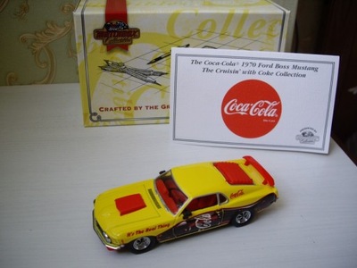 Matchbox Collectibles FORD MUSTANG BOSS 1970 Coca Cola UNIKAT!!!