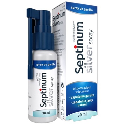 Septinum Silver spray do gardła 30 ml