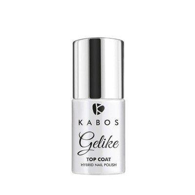 Kabos GeLike top coat 8ml - nabłyszczacz utwardzac