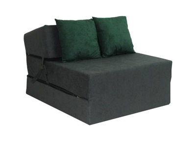 FOTEL ROZKŁADANY 15cm MATERAC SOFA PUFA KANAPA