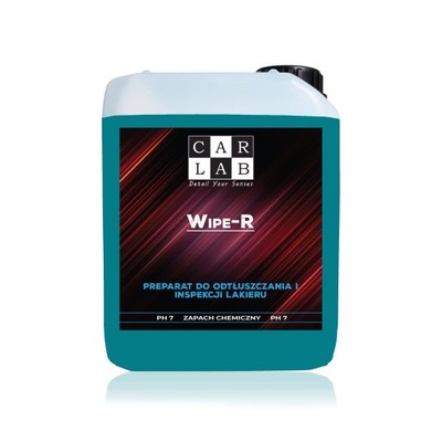 CARLAB WIPE-R 5L - produkt do otłuszczania, inspek