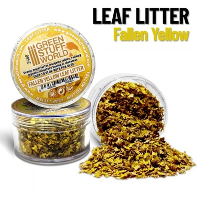 Leaf Litter - Fallen Yellow - liście 10 g.