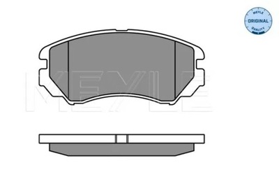 ZAPATAS DE FRENADO HYUNDAI P. SONATA/KIA SPORTAGE 04- CON SENSOR  