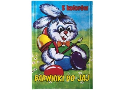 BARWNIK BARWNIKI DO JAJEK 5 kolorów