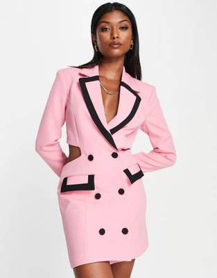 RIVER ISLAND SUKIENKA MARYNARKOWA RÓŻOWA 32 1MŻC