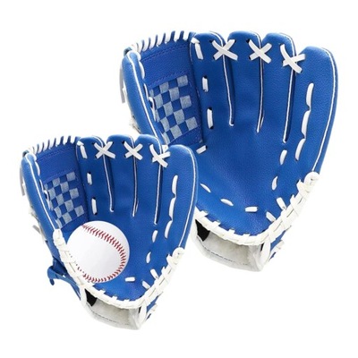 Rękawiczki Baseball Catcher Rękawiczki do odbijania sportowe Niebieskie