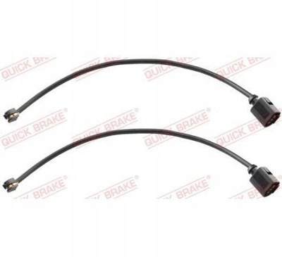 SENSOR KLOCK. HAMULC. VW TOUAREG 10- P 1 SZT. / PARTE DELANTERA / DO ZAPATAS : GD  