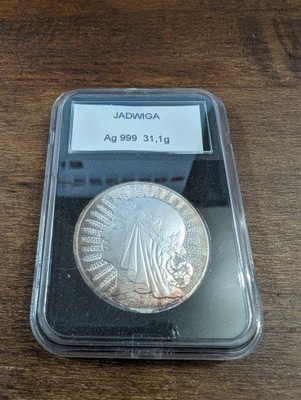 Moneta bullionowa Jadwiga - srebro, Ag999