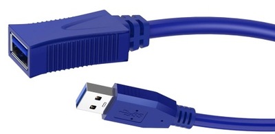 PRZEDŁUŻACZ USB 3.0 AM-AF KABEL PRZEWÓD 5 Gb/s 1M