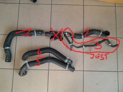 Hyundai kona n 2.0t waz шланг труба радіатора wody фото №1