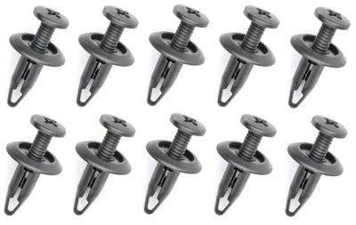 Клипса штифт подкрылок ford cougar fiesta focus puma фото №1