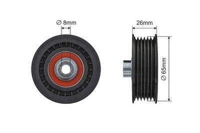 RNK-FR-062 NTY ROLLO TENSOR CORREA WIELOROWKOWEGO NTY  