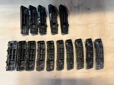 Honda accord viii 08-12r направляющая бампера левый передний перед фото №1