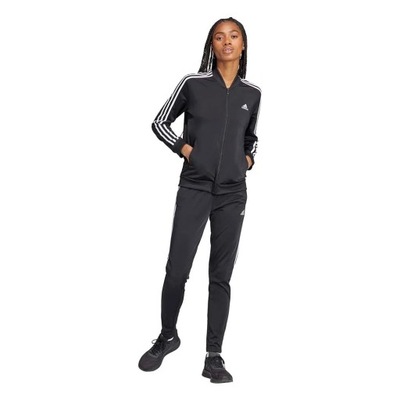 Dres damski sportowy rozpinany czarny komplet adidas Essentials IJ8781 L