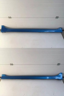 Nissan leaf ii 2 молдинг порог накладка правая фото №1