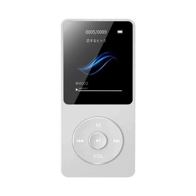 MP3 UIKYT BT5.0 Music Odtwarzacz MP3 MP4 HD Recorder biały 32 GB