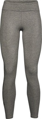 LEGGINSY DAMSKIE UNDER ARMOUR FAVORITE SZARE rozm M