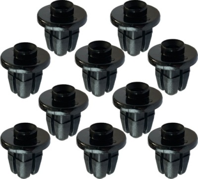 10x toyota колодка монтажная бамперы подкрылок фото №1