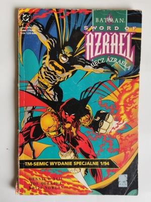 Batman Sword of Azrael Miecz Azraela